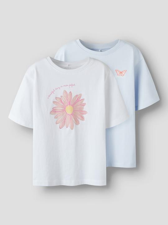 Image du produit Name it T-Shirt HELKA Kurzarmshirt 2er Pack (122)