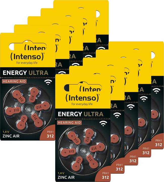 Image du produit Intenso Energy Ultra (60 pcs, A312, 148 mAh)