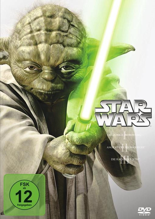 Image du produit Trilogie Star Wars : le début Episode I-III -Box (DVD, 2013, Allemand, Anglais)