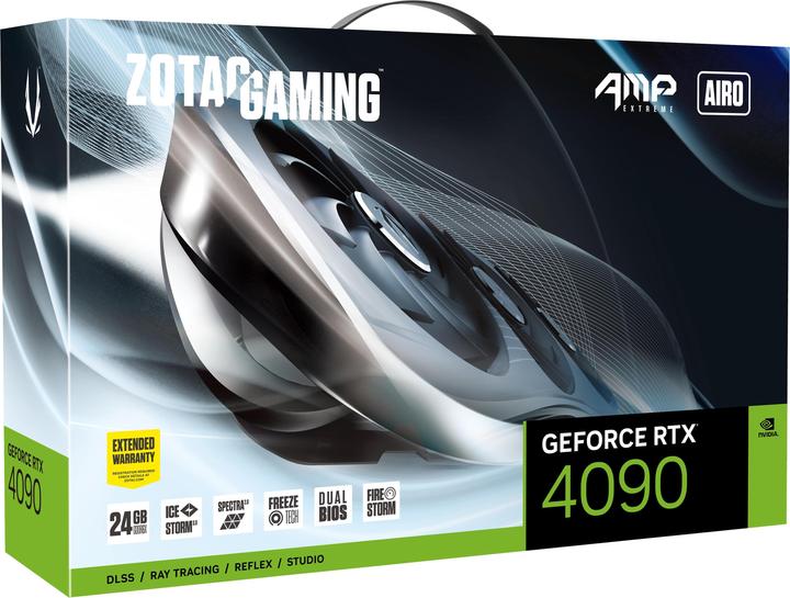 Actual product image Zotac GAMING GeForce RTX 4090 AMP EXTREME AIRO (24 GB)