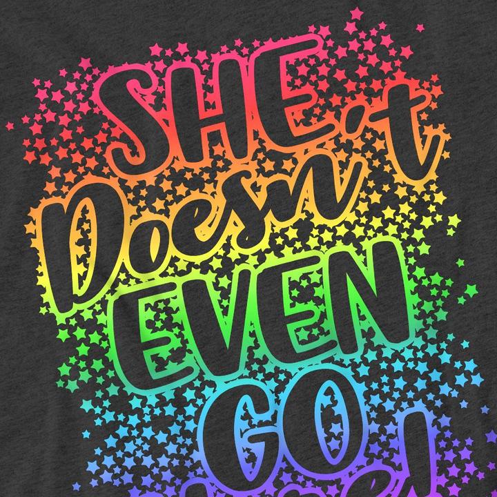 Actual product image Mean Girls Unisex Adult Doesn't Go Here T-Shirt (S)