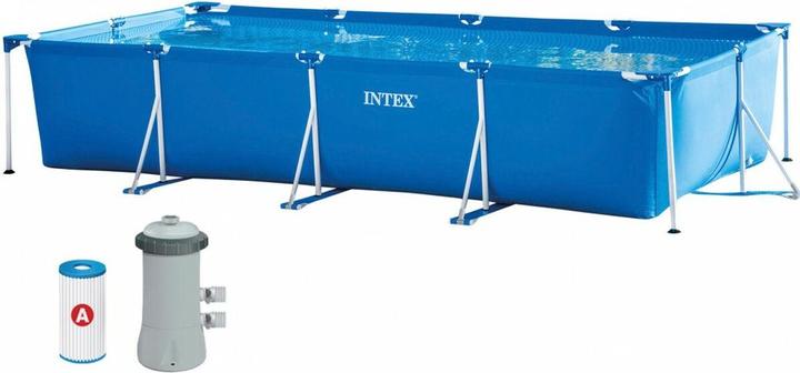 Produktbild Intex 4,5 M X 2,2 M X 0,84 M POOL MIT RECHTECKIGEM RAHMEN (450 x 84 x 220 cm)