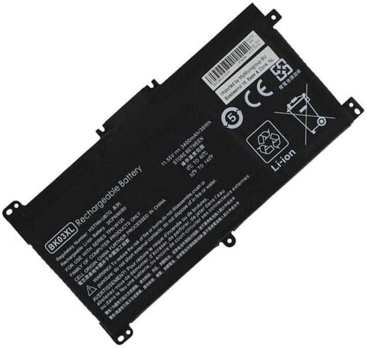 Produktbild CoreParts MBXHP-BA0175 Notebook-Ersatzteil Akku (1 Zellen, 3400 mAh)