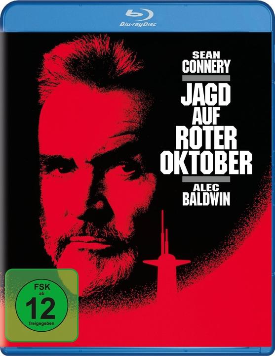 Actual product image Hunt for Red October (Blu-ray, 1990, Spanish, English, Italian, German, French)