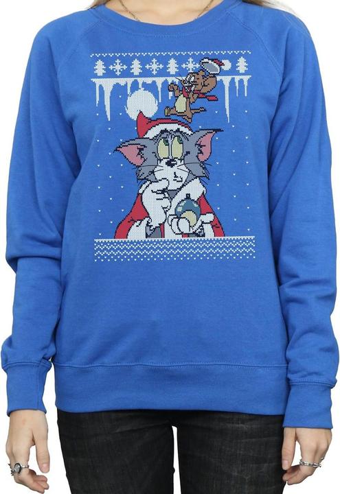 Immagine prodotto Tom & Jerry Christmas Fair Isle Felpa Donna (L)