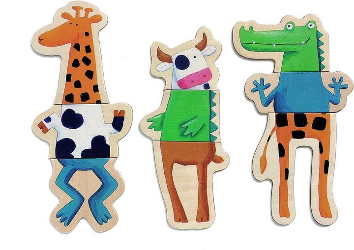 Actual product image Djeco Magnets Crazy (24 pieces)