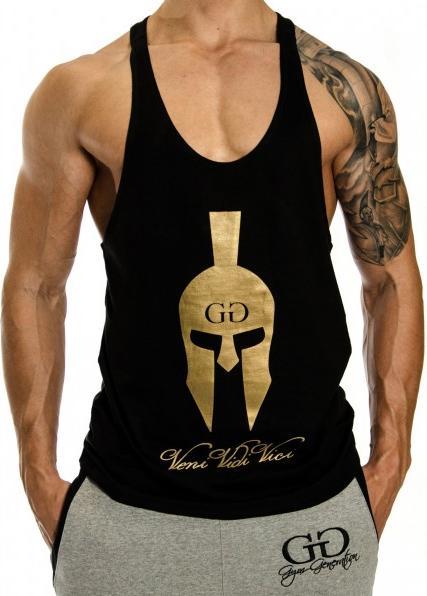 Actual product image Gym Generation Veni Vidi Vici Stringer BLACK (S)