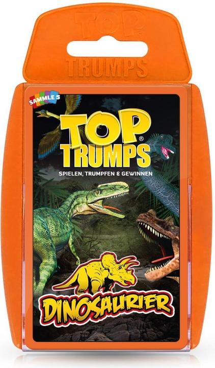 Produktbild Winning Moves WIN47148 - Top Trumps: Dinosaurier - Kartenspiel (DE), für 2+ Spieler, ab 8 Jahren (Deutsch)