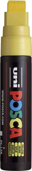 Immagine prodotto Posca Marchio PC-17K a punta rettangolare (Giallo, 15 mm, 1 x)