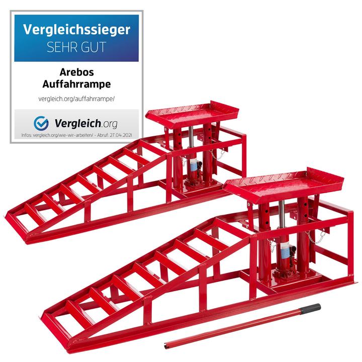 Actual product image Arebos PKW-Auffahrrampe