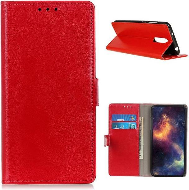 Actual product image MU Classic Crazy Horse Leather Bookcover Series (Nokia 2.4)