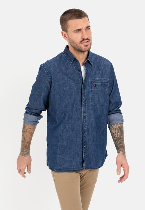 Actual product image Camel Active Denim shirt made from pure cotton (XL)