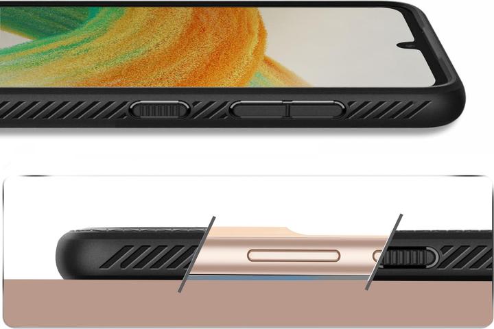 Image du produit Spigen Coque arrière Liquid Air Galaxy A33 Noir mat (Samsung Galaxy A33 5G)