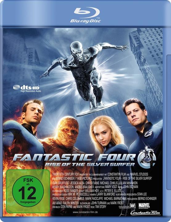 Immagine prodotto I fantastici quattro: l'ascesa di Silver Surfer (Blu-ray, 2007, Inglese, Tedesco)