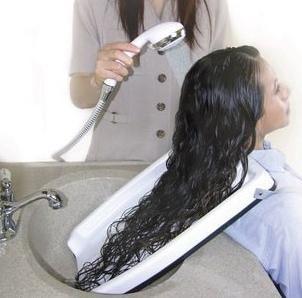 Actual product image Sundo Plastic hair washing tray (Wash / Care)