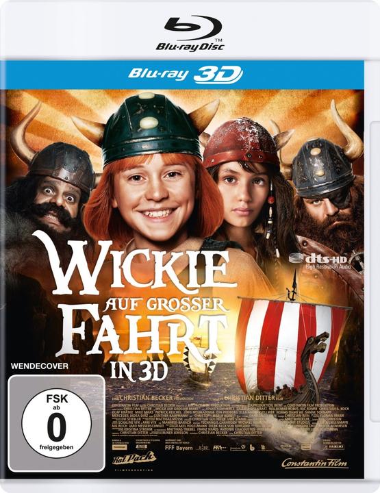 Produktbild Wickie auf grosser Fahrt 3D-Edition (3D Blu-ray, 2011, Deutsch)
