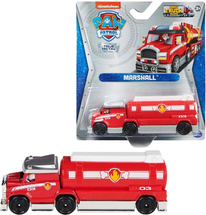 Produktbild NoName Paw Patrol Big Truck Pups True Metal 1:55 Marshall