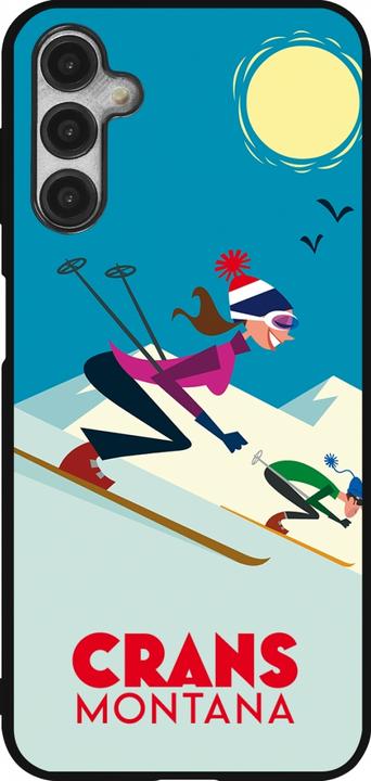 Immagine prodotto PhoneLook Coperchio Silicone nero Crans-Montana Sci alpino (Samsung Galaxy A14 5G)