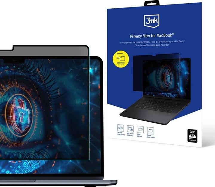 Image du produit 3MK Filtre de confidentialité MacBook Pro 16" 2021 (16")