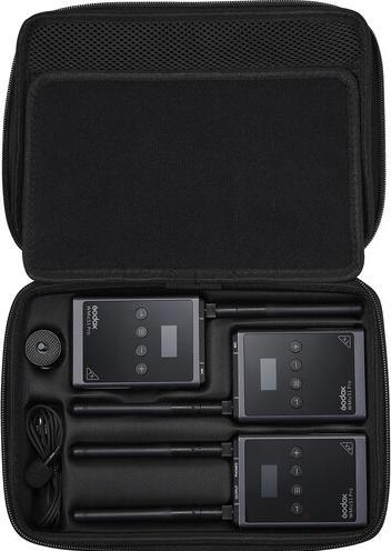Image du produit Godox Camera-Mount, 2-Pers. Omni Lavalier-Mic Wireless Omni Lavalier Microphone System
