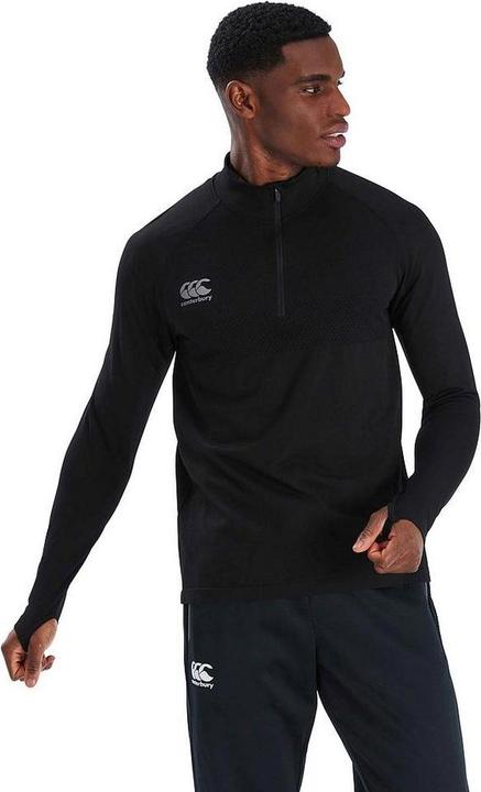 Produktbild Canterbury Mens Zip Seamless Top (XS)