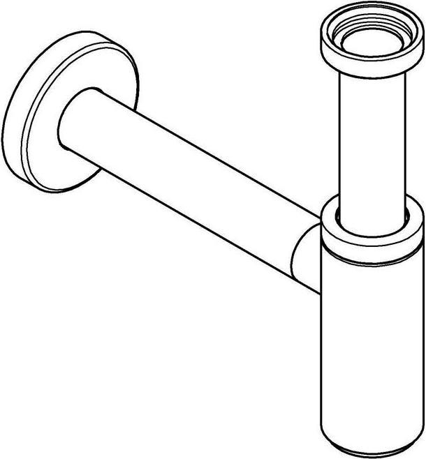Produktbild Grohe Waschtisch Sifon 1 ¼"" (warm sunset) (Siphon-Montagematerial, 1 1/4")