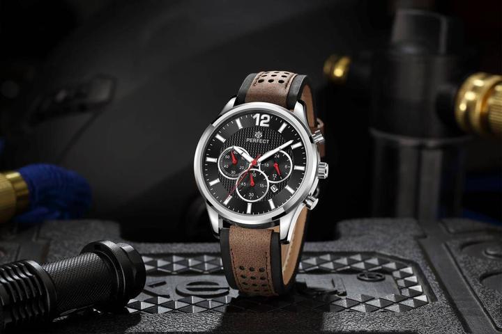 Actual product image MEN'S PERFECT CH01L - CHRONOGRAPH (zp354h) + BOX (200 mm)