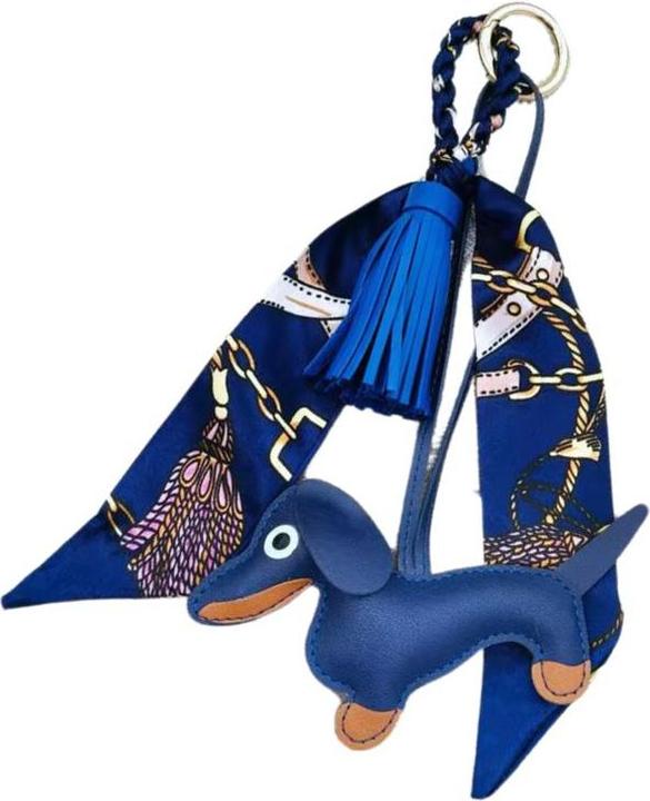 Prima Ballerina Bag Charm Hund Blau
