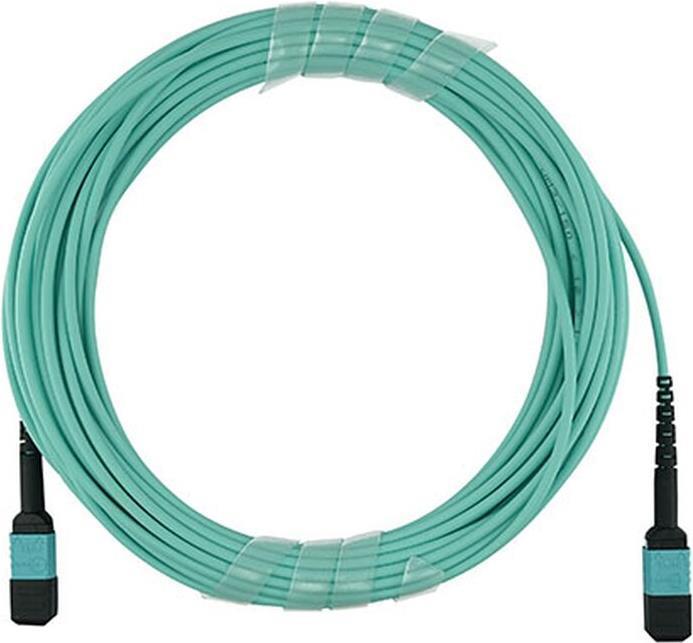 Produktbild BlueOptics IBM 90Y3521 kompatibles MTP-MTP Multimode OM3 Patchkabel 30 Meter (S/UTP, CAT8.2, 30 m)