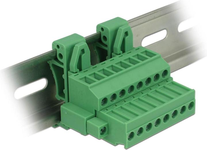Produktbild Delock Terminalblock Set für Hutschienen (Rackmountkit)