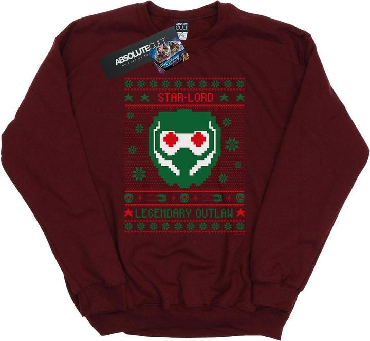 Immagine prodotto Guardians Of The Galaxy Vol. 2 Star Lord Fair Isle Felpa Uomo (XXL)