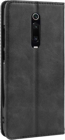Produktbild MU Style Vintage Style Leder Bookcover Hülle (Xiaomi Mi 9T Pro)