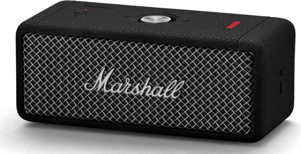 Produktbild Marshall Emberton II Black & Steel Bluetooth-Lautsprecher