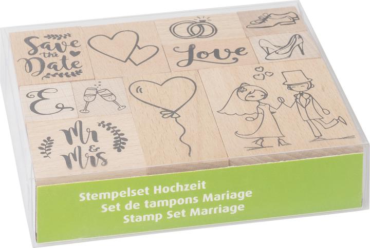 Produktbild Heyda Stempel-Set Hochzeit