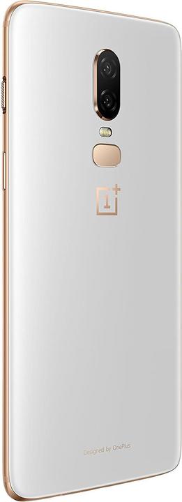 Actual product image OnePlus 6 (128 GB, Silk White, 6.28", Dual SIM, 16 Mpx, 4G)