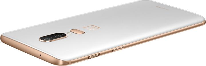 Actual product image OnePlus 6 (128 GB, Silk White, 6.28", Dual SIM, 16 Mpx, 4G)