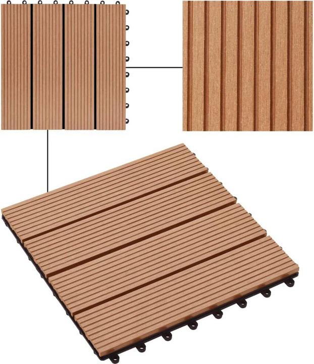 Immagine prodotto VidaXL Parveen (11 x, 30 x 30 cm)