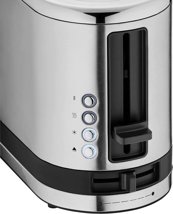 Produktbild WMF KÜCHENminis Langschlitztoaster 2-Scheiben mit Brötchenaufsatz