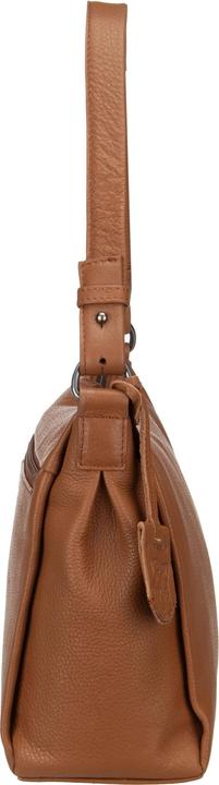 Actual product image Burkely Lush Lucy Ladies Shoulder Bag - Cognac