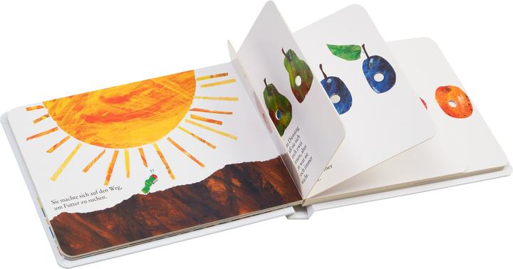 Actual product image Die kleine Raupe Nimmersatt (German, Eric Carle, 2015)