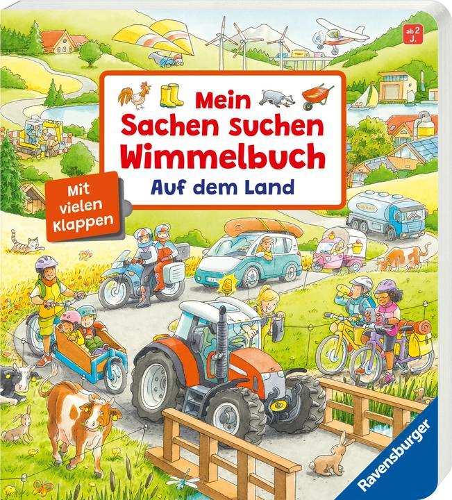 Produktbild Ravensburger Mein Sachen suchen Wimmelbuch: Auf dem Land (Deutsch, Susanne Gernhäuser, Peter Nieländer, 2024)