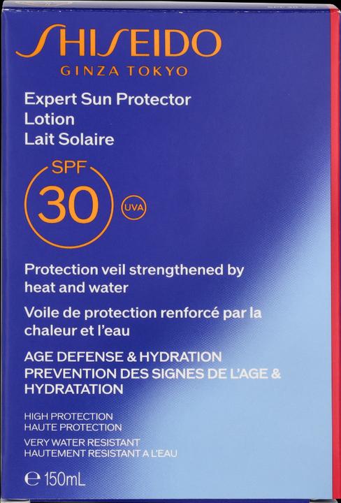 Actual product image Shiseido Expert Sun (Suntan cream, SPF 50+, 150 ml, 201 g)