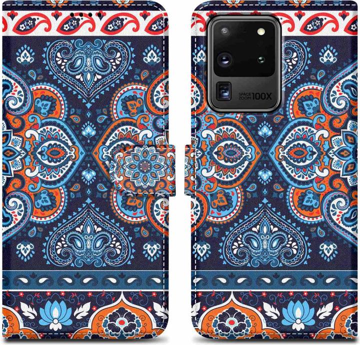 Actual product image Cadorabo Book cover with print (Samsung Galaxy S20 Ultra)