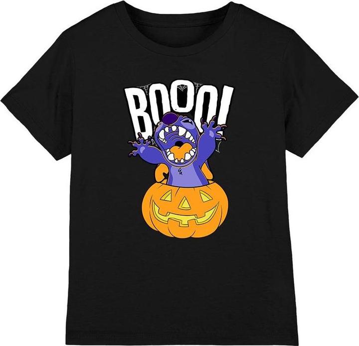 Lilo & Stitch Laughing Pumpkin TShirt
