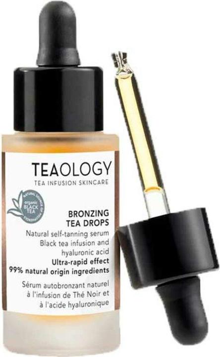 Teaology BRONZING TEA DROPS natural self-tanning serum 30 ml (Selbstbräunungsspray, 30 ml)