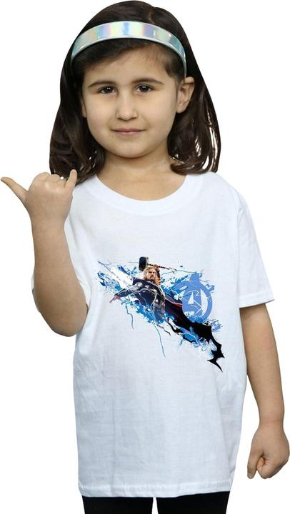 Immagine prodotto Avengers Thor Splash Maglietta Ragazze (152, 158)