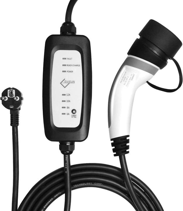 Evieun charger cable (Type F, 3.60 kW, 16 A)