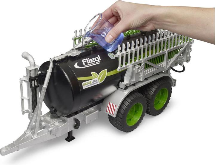 Actual product image Bruder Fliegl drum trailer Jumbo Line Plus