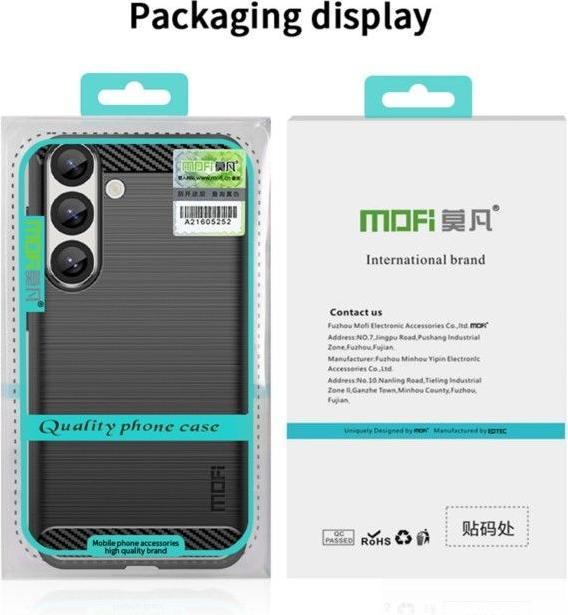 Actual product image Mofi Carbon Fiber TPU Series (Samsung Galaxy S25)