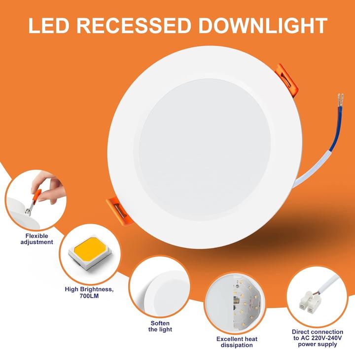 Produktbild Tomosu 20er-Set LED-Einbaustrahler Dimmbar (700 lm)